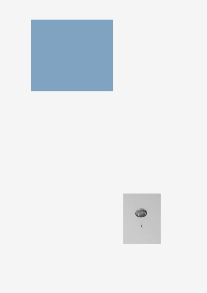 Rectangles (parachute), 2011
c-print on paper 29,7 x 21 cm